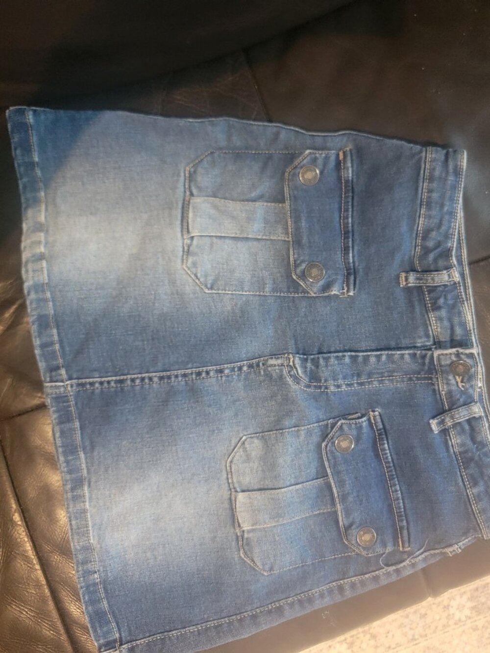 Girls size 16 cargo denim/jean skirt / Jessica Simpson
